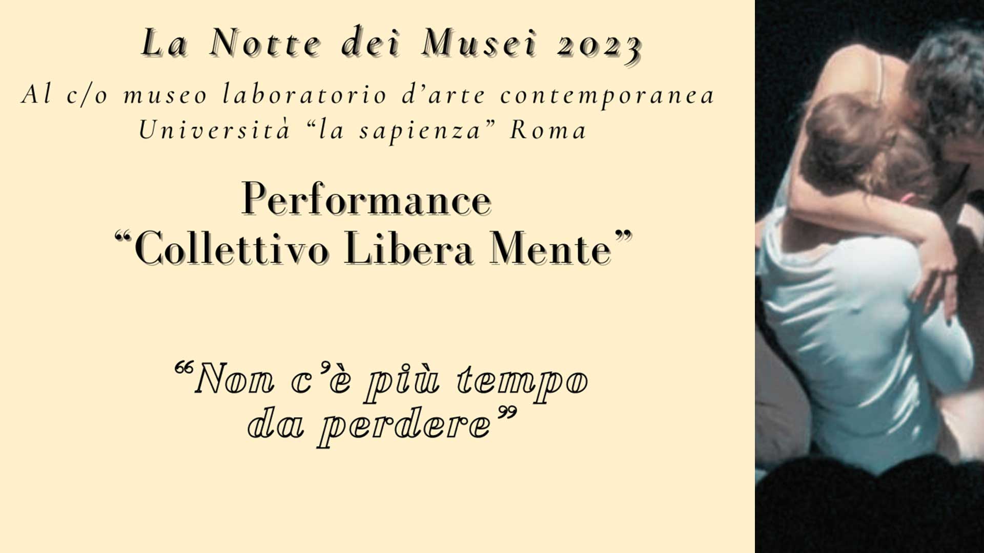 Al momento stai visualizzando Non c’è più tempo da perdere