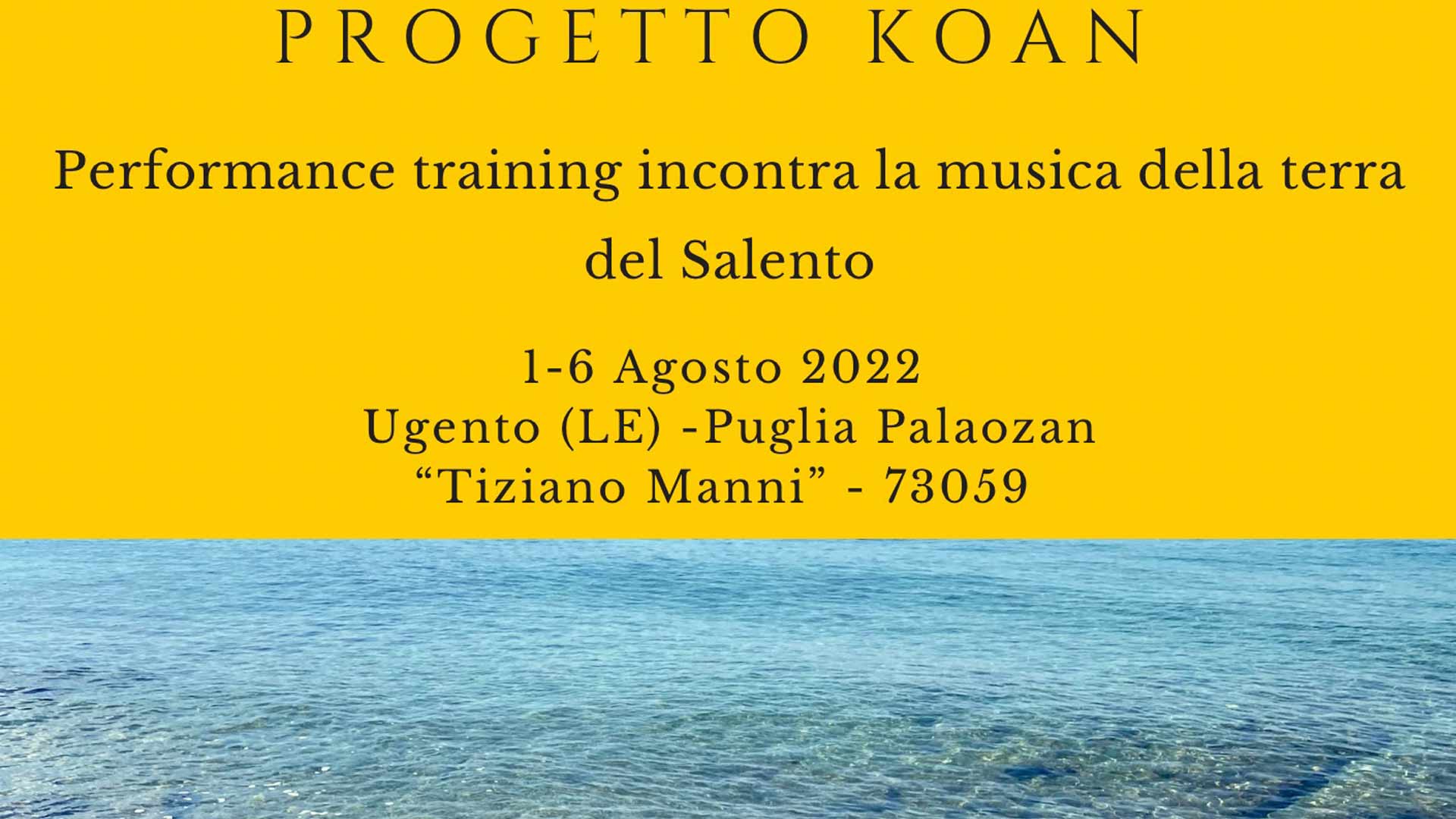 Scopri di più sull'articolo Progetto Koan 2022
