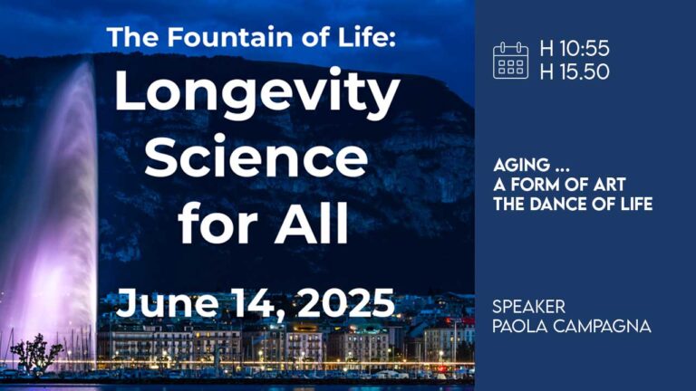 Paola Campagna al ‘Longevity Science for all – June, 14 2025’